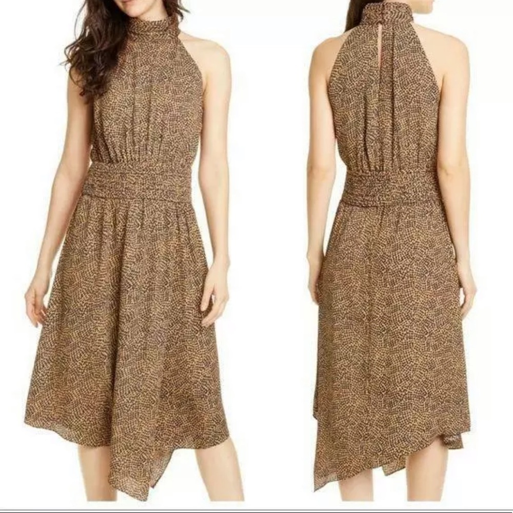 NWT Joie Kehlani Oak Halter Neck Asymmetrical 👗